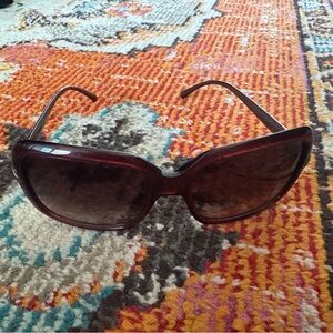 David Yurman Red/Purple Silver Sunglasses